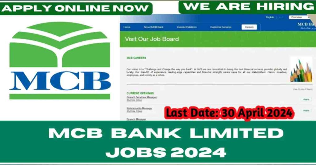 MCB-Bank-Job-2024 for rational managers
