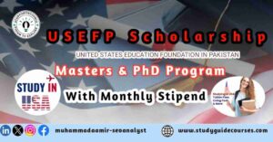 USEFP Scholarships for Pakistanis students