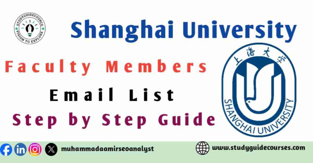 Faculty of Shanghai University