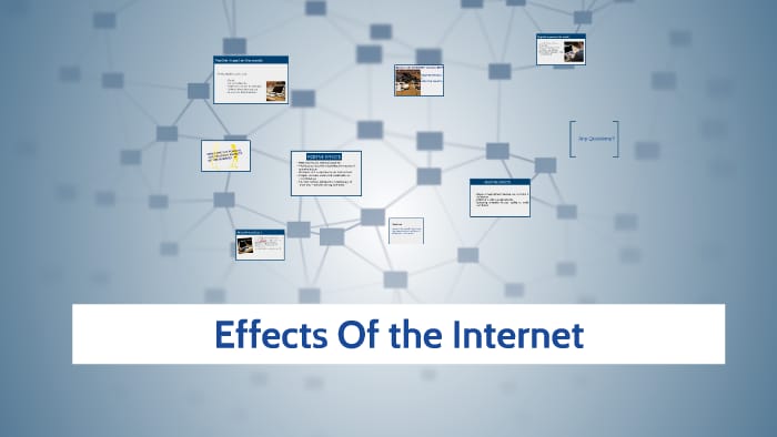 Positive use of internet