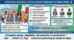 Compania Region Scholarship 2026/27